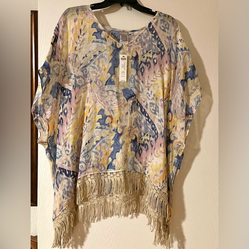 Brand New Chico’s Swim Coverup
